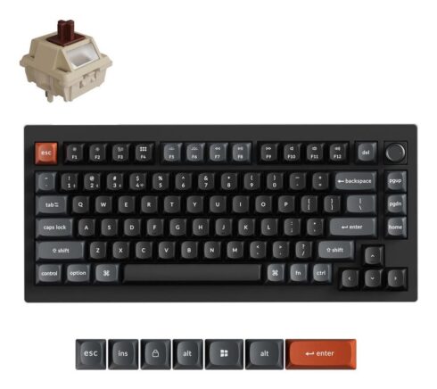 Klaviatūra Keychron V1 Ultra su 8K belaidžiu ryšiu