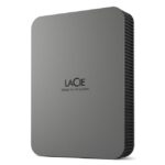 External HDD LACIE Mobile Drive Secure STLR4000400 4TB USB-C USB 3.2 Colour Space Gray STLR4000400