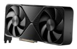 Vaizdo plokštė PNY NVIDIA RTX PRO 6000, šoninis vaizdas su jungtimis