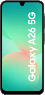 Samsung Galaxy A26 (A266) juodas, 6.7" Super AMOLED ekranas