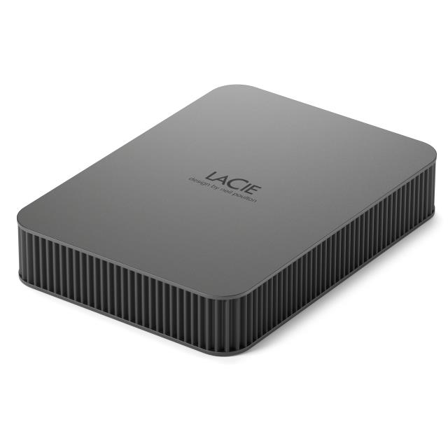 55478008-eebc-43f8-a689-03cebe4369be-1 External HDD LACIE Mobile Drive Secure STLR4000400 4TB USB-C USB 3.2 Colour Space Gray STLR4000400