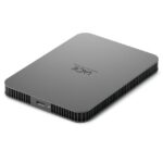 External HDD LACIE Mobile Drive Secure STLR2000400 2TB USB-C USB 3.2 Colour Space Gray STLR2000400