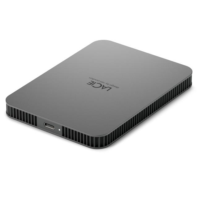5a4ac5a3-df10-4ac1-a1ac-bcf41b756d1e-1 External HDD LACIE Mobile Drive Secure STLR2000400 2TB USB-C USB 3.2 Colour Space Gray STLR2000400
