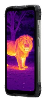 Mobiliųjų telefonų Blackview ROCK 3 su 8 GB RAM ir 256 GB atmintimi, šoninis vaizdas