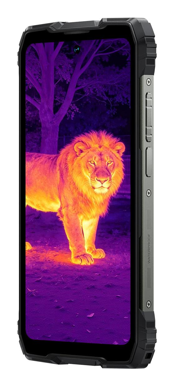 5ee356d7-d329-40a5-97a5-78a364e656ee Mobiliųjų telefonų Blackview ROCK 3 su 8 GB RAM ir 256 GB atmintimi, šoninis vaizdas