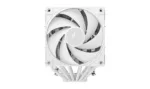 Aušintuvas Deepcool AK620 G2 WH, šoninis vaizdas su aušinimo ventiliatoriais
