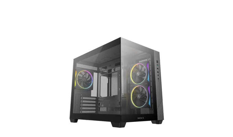 Deepcool CG330 3F Micro ATX korpusas juodas