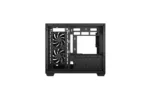 Korpusas Deepcool CG330 3F, šoninis vaizdas su atidarytomis durimis