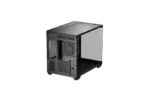 Korpusas Deepcool CG330 3F, šoninis vaizdas su atidarytomis durelėmis