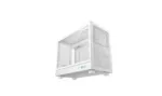 Korpusas Deepcool CH160 PLUS WH, matomas iš šono su atidarytomis durelėmis