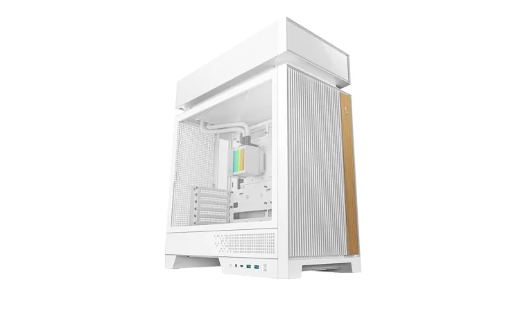 Deepcool CL6600 WH balta mid tower korpusas, be maitinimo šaltinio
