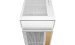 Korpusas Deepcool CL6600 WH, matomas iš šono su atidarytomis durelėmis