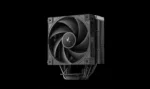 Deepcool AK400 G2 aušintuvas iš šono, rodo ventiliatorių ir radiatorių