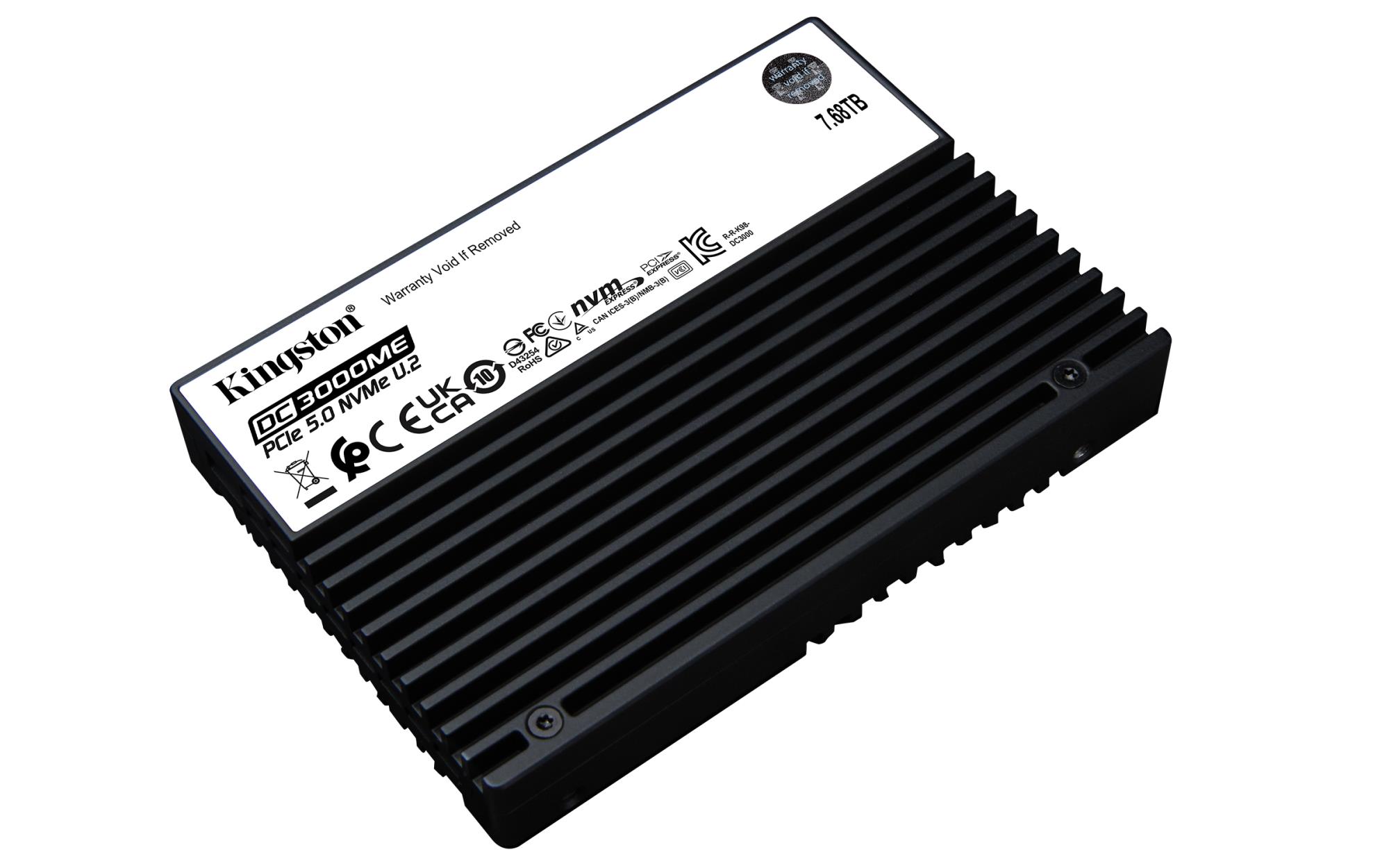 61348995-021c-404a-9cd9-601b156995d9-1 SSD KINGSTON SSD series DC3000ME 7.68TB NVMe NAND flash technology 3D TLC Write speed 10000 MBytes/sec Read speed 14000 MBytes/sec Form Factor U.2 TBW 14.016 TB MTBF 2000000 hours SEDC3000ME/7T6