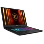 Notebook MSI Katana 17 HX B14WGK CPU Intel® CoreT i7 i7-14650HX 17.3 " 1920 x 1080 pixels RAM 16 GB DDR5-SDRAM SSD 1000 GB Discrete graphics NVIDIA GeForce RTX 5070 8 GB On-board graphics Yes Numeric keypad Yes OS installed Windows 11 Home Colour Black Weight 2.7 kg 5600 MHz KATANA17HXB14WGK-264NL