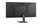 Monitorius LG 29" su 2560 x 1080 pikselių ekrano rezoliucija, šoninis vaizdas