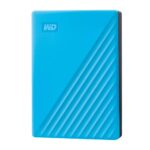 Išorinis HDD WESTERN DIGITAL My Passport 6TB USB 3.2, mėlyna spalva