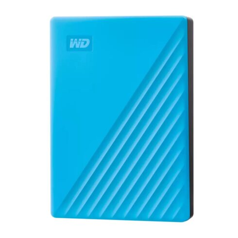 Išorinis HDD WESTERN DIGITAL My Passport 6TB USB 3.2, mėlyna spalva