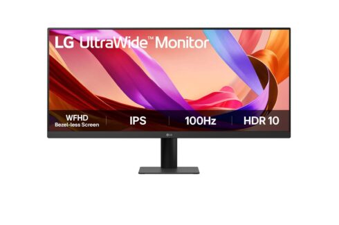 LCD monitorius LG 29" su 2560 x 1080 pikselių raiška
