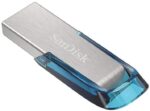 Atmintinė SanDisk Ultra Flair USB 3.0, matoma iš šono