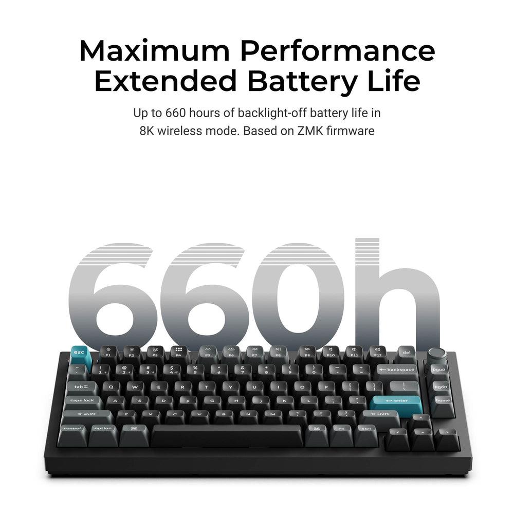7b38c5ed-c645-476e-84c6-78aebe4137ca KEYBOARD WRL Q1 ULTRA/BLACK Q1U-M3 KEYCHRON