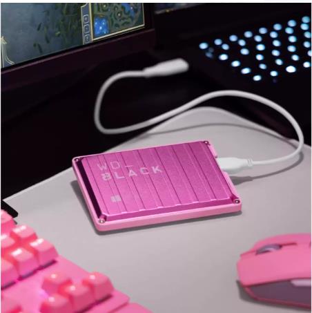 7c54d8bb-5f49-41ea-bf6f-3b1542e445b2-1 External HDD WESTERN DIGITAL P10 Game Drive WDBA2W0020BPK-WESN 2TB USB 3.2 Colour Pink WDBA2W0020BPK-WES1