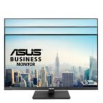 Monitorius ASUS 31.5" su matiniu ekranu, rodomas iš šono