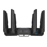 Wireless Router ASUS Wireless Router 19000 Mbps Wi-Fi 6 Wi-Fi 7 IEEE 802.11a IEEE 802.11b IEEE 802.11g IEEE 802.11n IEEE 802.11ac IEEE 802.11ax USB 2.0 USB 3.2 1x10/100/1000M 1x2.5GbE 1x10GbE Number of antennas 8 GT-BE19000