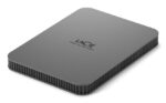 External HDD LACIE Mobile Drive Secure STLR2000400 2TB USB-C USB 3.2 Colour Space Gray STLR2000400