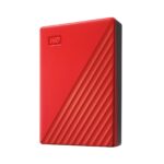 External HDD WESTERN DIGITAL My Passport 6TB USB 2.0 USB 3.2 Colour Red WDBR9S0060BRD-WESN
