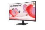 Monitorius LG 32MR50C-B, šoninis vaizdas su 1500R kreivumu