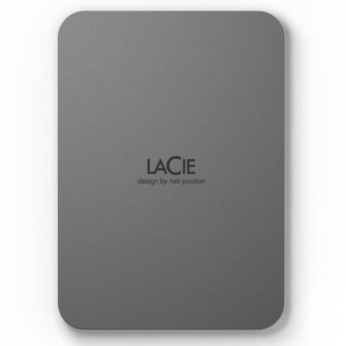 Išorinis HDD LACIE Mobile Drive Secure 4TB su USB-C ir USB 3.2
