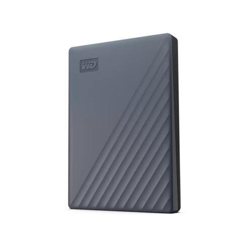 Išorinis HDD WESTERN DIGITAL My Passport 2TB su USB-C, pilkas