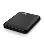 Išorinis HDD WESTERN DIGITAL Elements Portable 1TB, šoninis vaizdas