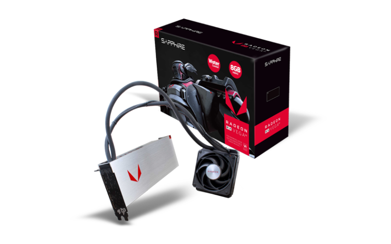 AMD Radeon RX Vega 64 su 8 GB HBM2 ir skysčio aušinimu
