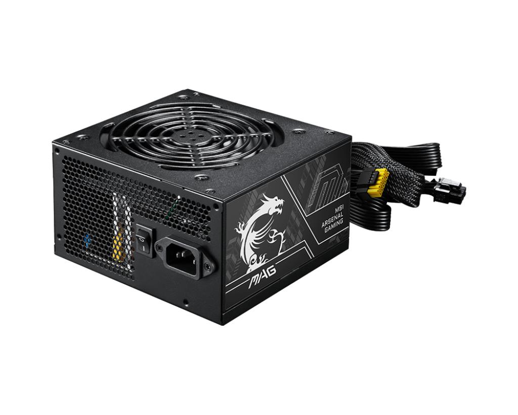 a09b3c1c-c704-49d5-a110-099d78bcd2e0-1 Power Supply MSI ATX PC 100 - 240 V 650 W MAGA650BNPCIE5II