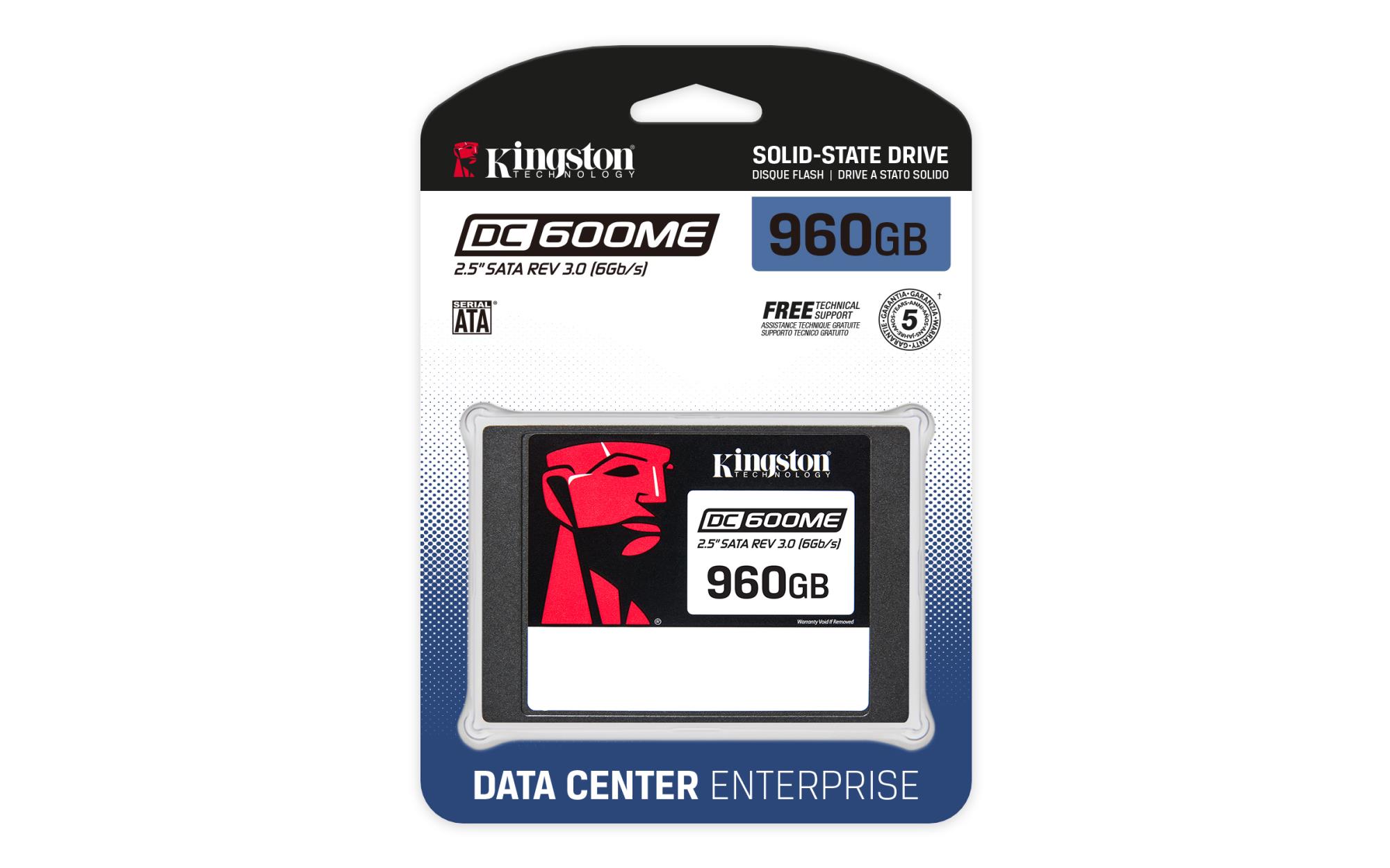 a2ef60d0-c5b1-46d5-ba7c-be6932f35472-1 SSD KINGSTON 960 GB Serial ATA III 1752xTBW rating MTBF 2000000 h Read speed 560 MB/s Write speed 530 MB/s 2.5" SEDC600ME/960G