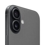 iPhone 17 su 256GB juodos spalvos, užfiksuotas iš šono