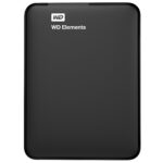 Išorinis HDD WESTERN DIGITAL Elements Portable, matomas iš šono