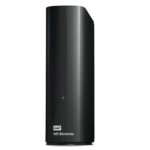 Išorinis HDD Western Digital Elements, matomas iš šono, su USB 3.0 prievadu