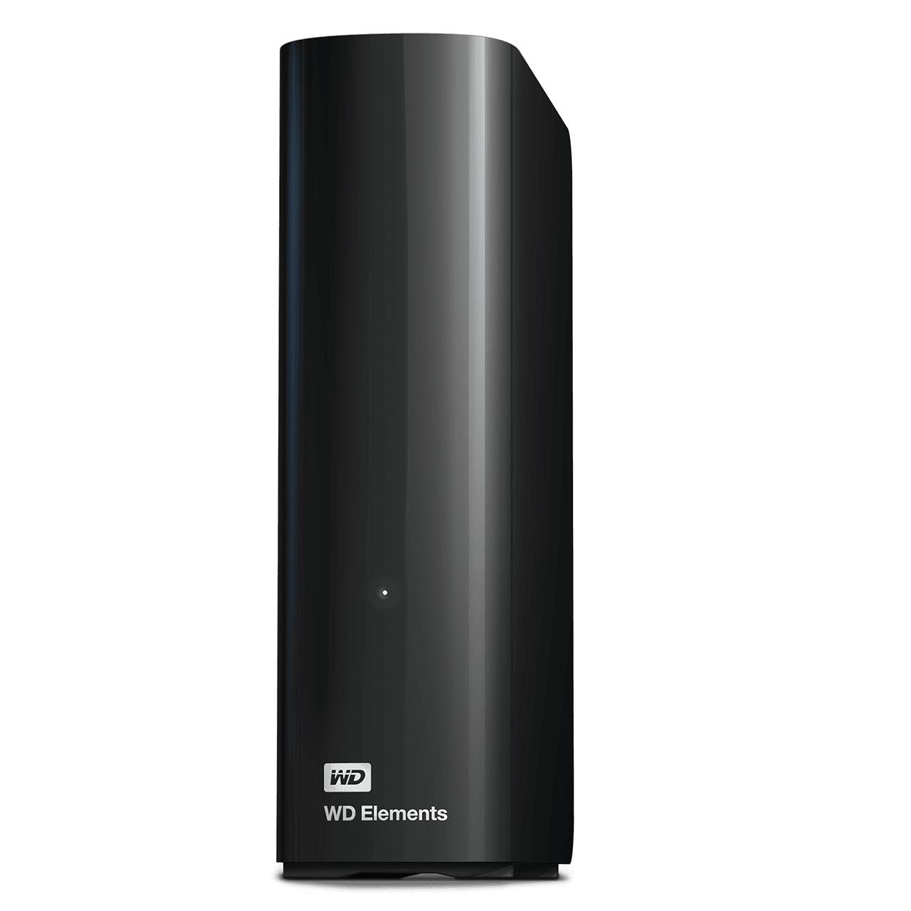 b04e5fb2-5658-432d-978c-5a48634e3220-1 Išorinis HDD Western Digital Elements, matomas iš šono, su USB 3.0 prievadu