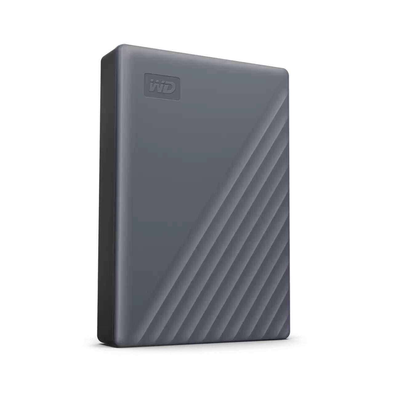 b18e5d85-4612-4132-9762-cb2d9d6ff2fe-1 External HDD WESTERN DIGITAL My Passport WDBY3J0060BGY-WESN 6TB USB-C Colour Grey WDBY3J0060BGY-WESN