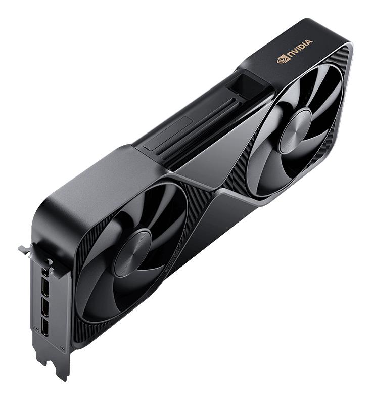 b1e5bf11-7fd9-40b9-b536-70450e77f6f5 Vaizdo plokštė PNY NVIDIA RTX PRO 6000, šoninis vaizdas su jungtimis