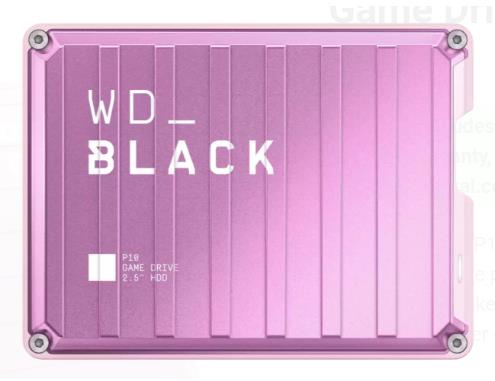 bb7c58c5-a6df-4f85-8898-d53b73512f88-1 External HDD WESTERN DIGITAL P10 Game Drive WDBA2W0020BPK-WESN 2TB USB 3.2 Colour Pink WDBA2W0020BPK-WES1