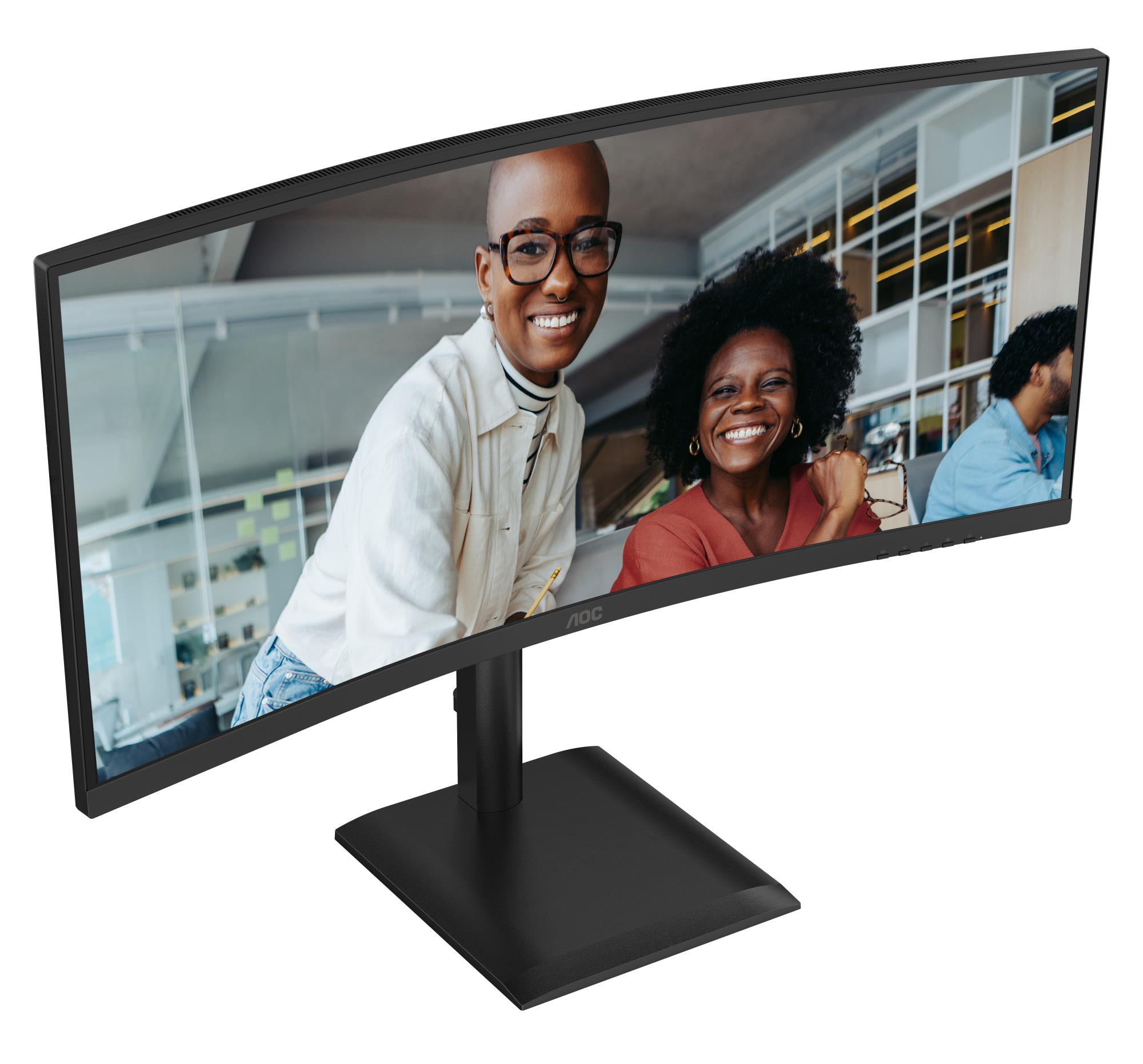 bd8a68d2-5645-4197-b223-86ef10902bb5 LCD Monitor AOC 34 " 3440 x 1440 pixels UltraWide Quad HD Native aspect ratio 21:9 LCD Curved CU34E4CV