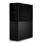 Išorinis HDD WESTERN DIGITAL My Book 16TB, šoninis vaizdas su USB 2.0 ir 3.0 jungtimis
