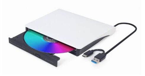 DVD RW su USB 3.1 ir 8x DVD įrašymo greičiu