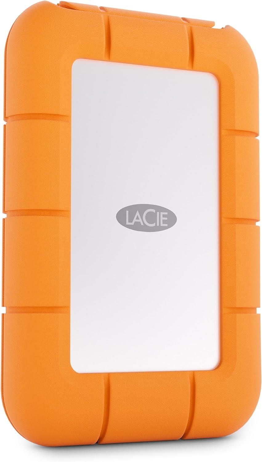 c95747a1-2c01-42ed-b53e-4b19ad86952d-1 External SSD LACIE 4TB USB-C Write speed 2000 MBytes/sec Read speed 2000 MBytes/sec STMF4000400