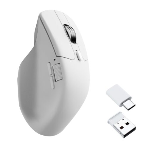 Keychron M6 belaidė optinė pelė su 2.4 GHz ir Bluetooth ryšiu