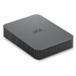 External HDD LACIE Mobile Drive Secure STLR4000400 4TB USB-C USB 3.2 Colour Space Gray STLR4000400